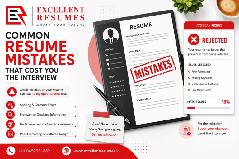 Common Resume Mistakes That Cost You the Interview